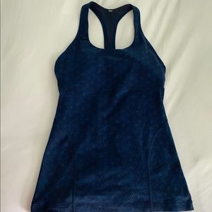 Lululemon T-Back Tank Geometric Star Print